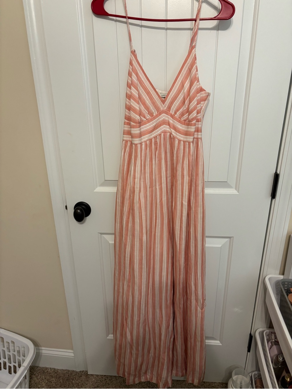 Striped romper